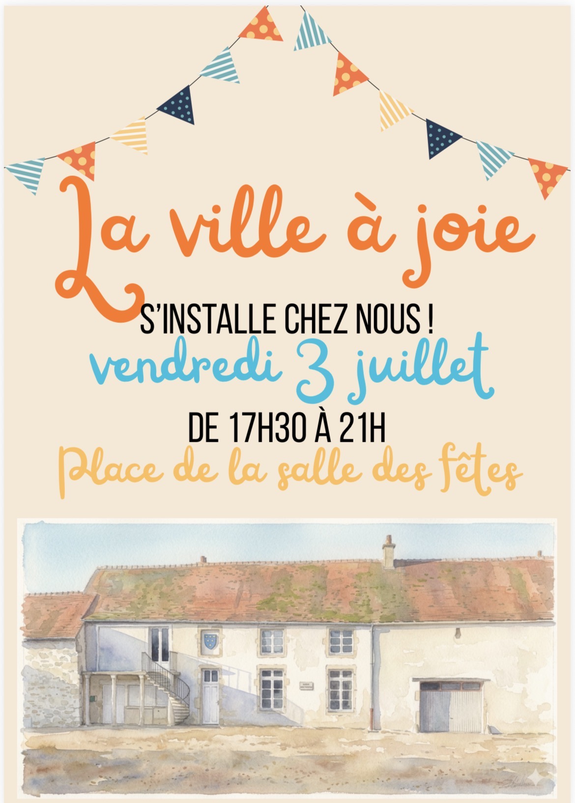 Affiche Ville à Joie